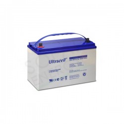 ULTRACELL SERIE UCG100-12 – BATTERIA SOLARE GEL 12V 100AH DEEP CYCLE