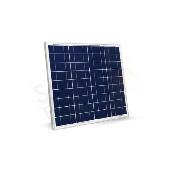 KIT SOLARE BASE 50W 12V – MODULO FOTOVOLTAICO 50W E REGOLATORE 10A PWM