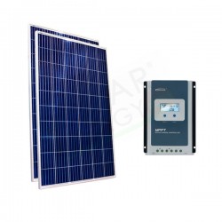 KIT SOLARE BASE 570W 24V – MODULO FOTOVOLTAICO 570W E REGOLATORE 40A MPPT