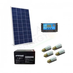 KIT SOLARE VOTIVO 20W PANNELLO FOTOVOLTAICO LED