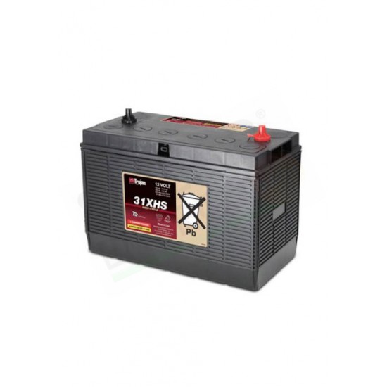 TROJAN 31XHS – BATTERIA SOLARE ACIDO LIBERO 12V 130AH DEEP CYCLE 