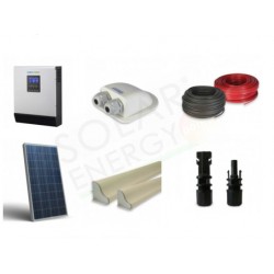 KIT FOTOVOLTAICO CAMPER 200W INVERTER 800W 220V