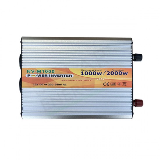 NV SOLAR NV-100012M – INVERTER OFF-GRID ONDA SINUSOIDALE MODIFICATA 1000W 12V 230V