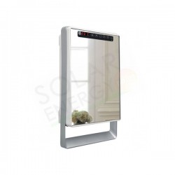 RADIALIGHT TOUCH VISIO – TERMOVENTILATORE DIGITALE DA BAGNO 1800W CON SPECCHIO