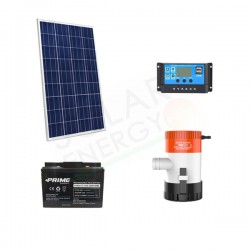 KIT SOLARE IRRIGAZIONE 10W 12V ALTEZZA 2 MT PORTATA 30 L/M