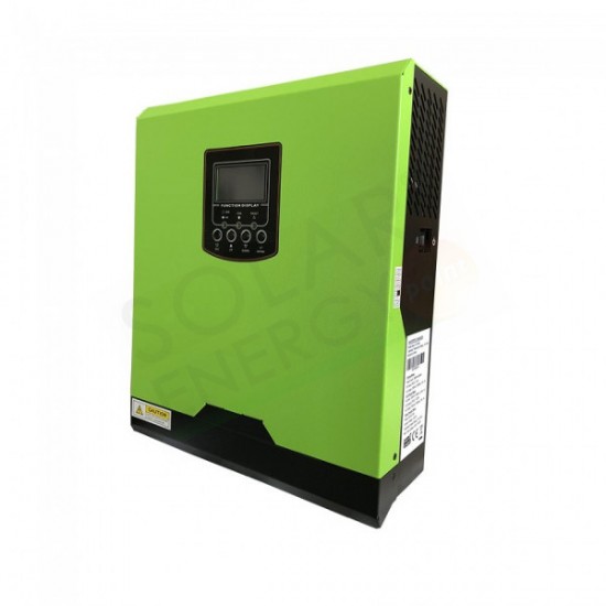 EDISON10 – INVERTER IBRIDO/OFF-GRID 1000W 12V CON REGOLATORE PWM 50A (NO CEI 0-21)