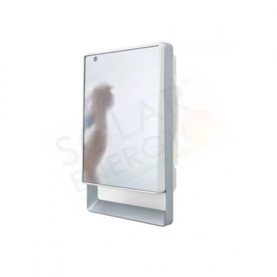 RADIALIGHT FOLIO VISIO – TERMOVENTILATORE DA BAGNO 1800W CON TIMER E SPECCHIO