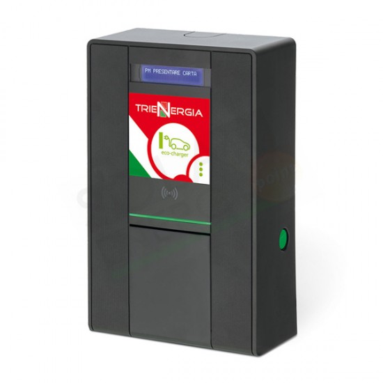 TRIENERGIA WALL BOX TRI-WB16-3 – STAZIONE DI RICARICA A PARETE 3.5 KW CON POWER MANAGEMENT