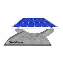 SISTEMA ZAVORRATO PER IMPIANTI FOTOVOLTAICI SU TETTI PIANI 0° - 30°