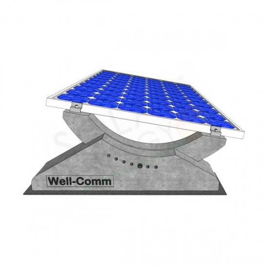 SISTEMA ZAVORRATO PER IMPIANTI FOTOVOLTAICI SU TETTI PIANI 0° - 30°