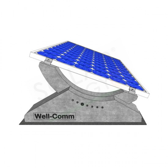 SISTEMA ZAVORRATO PER IMPIANTI FOTOVOLTAICI SU TETTI PIANI 0° - 30°