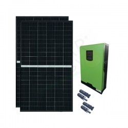 KIT FOTOVOLTAICO OFF-GRID BASE 1640 W 24V CON MODULI MONOCRISTALLINI