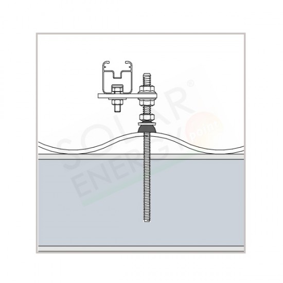 VITE AUTOFILETTANTE (DOPPIO FILETTO) PER METALLO 125 MM 