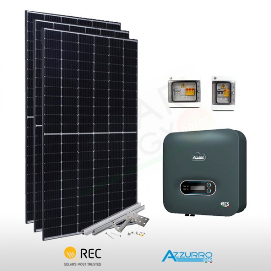 KIT FOTOVOLTAICO 6 KW REC – ZCS (COMPLETO)