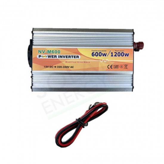 KIT SOLARE PLUS 200W 12V – MODULO 200W / REGOLATORE 20A PWM / INVERTER 600W / BATTERIA 110AH