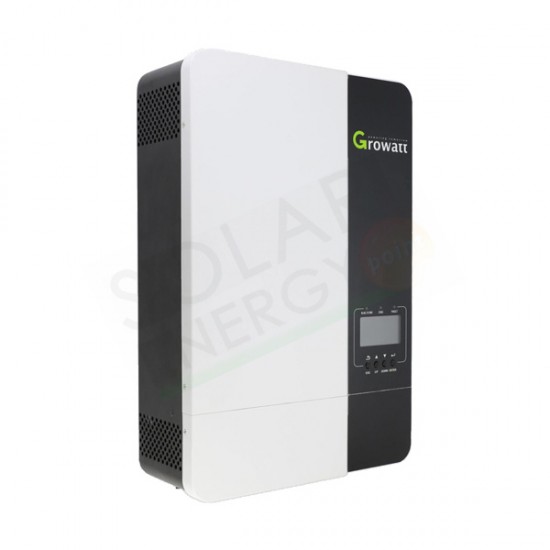 GROWATT SPF 5000 ES – INVERTER IBRIDO OFF-GRID CON REGOLATORE DI CARICA MPPT INTEGRATO 5 KW (NO CEI 0-21)