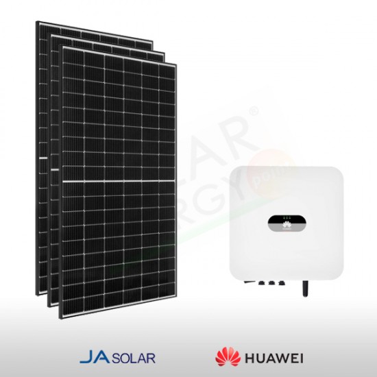 KIT FOTOVOLTAICO 2.9 KW JA SOLAR – HUAWEI PREDISPOSTO PER ACCUMULO