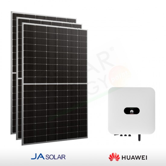 KIT FOTOVOLTAICO 4.2 KW JA SOLAR – HUAWEI PREDISPOSTO PER ACCUMULO