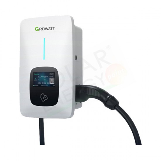 GROWATT THOR 07AS-S – STAZIONE DI RICARICA AC MONOFASE PER VEICOLI ELETTRICI 7.2 KW 