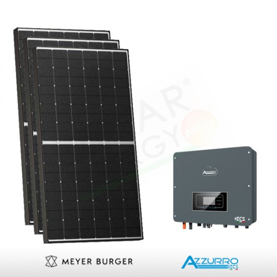 KIT FOTOVOLTAICO 6.1 KW MEYER BURGER – ZCS PREDISPOSTO PER ACCUMULO