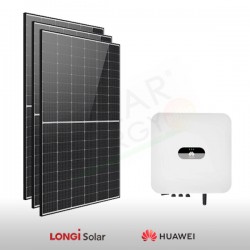 KIT FOTOVOLTAICO 3.3 KW LONGI SOLAR – HUAWEI PREDISPOSTO PER ACCUMULO