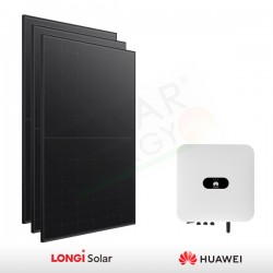 KIT FOTOVOLTAICO 6.3 KW LONGI SOLAR - HUAWEI PREDISPOSTO PER ACCUMULO