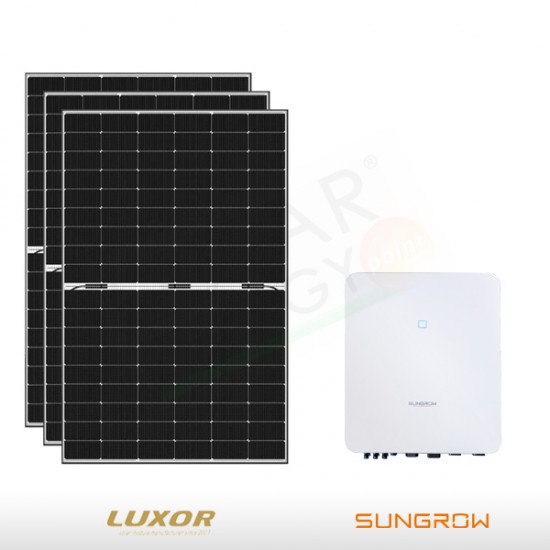 KIT FOTOVOLTAICO 6 KW TRIFASE LUXOR – SUNGROW PREDISPOSTO PER ACCUMULO