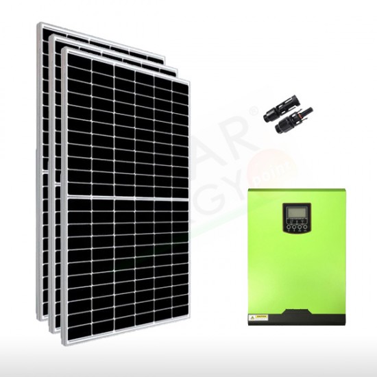 KIT FOTOVOLTAICO OFF-GRID BASE 2580 W 48V CON MODULI MONOCRISTALLINI