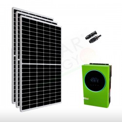 KIT FOTOVOLTAICO OFF-GRID BASE 3.4 KW 48V CON MODULI MONOCRISTALLINI