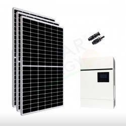 KIT FOTOVOLTAICO OFF-GRID BASE 2580W 48V MPPT CON MODULI MONOCRISTALLINI