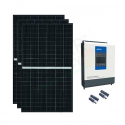 KIT FOTOVOLTAICO OFF-GRID BASE 820 W 24V MPPT CON MODULI MONOCRISTALLINI