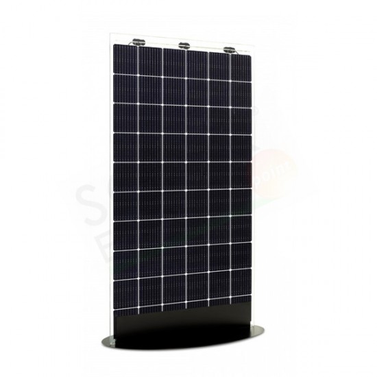 SOLITEK SOLID BIFACIAL GLASS/GLASS B.60 360W – MODULO FOTOVOLTAICO MONOCRISTALLINO 360 W VETRO-VETRO/SENZA CORNICE