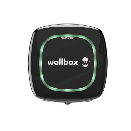 WALLBOX PULSAR PLUS 7.4 – STAZIONE DI RICARICA VEICOLI ELETTRICI 7.4 KW / 5 M / T2 / NERA