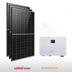 KIT FOTOVOLTAICO 6.1 KW LONGI SOLAR – SUNGROW PREDISPOSTO PER ACCUMULO