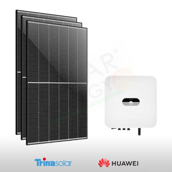 KIT FOTOVOLTAICO 2.9 KW TRINA – HUAWEI PREDISPOSTO PER ACCUMULO