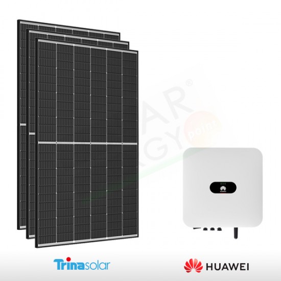 KIT FOTOVOLTAICO 4 KW TRINA – HUAWEI PREDISPOSTO PER ACCUMULO