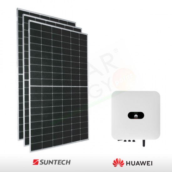 KIT FOTOVOLTAICO 6.3 KW SUNTECH – HUAWEI PREDISPOSTO PER ACCUMULO