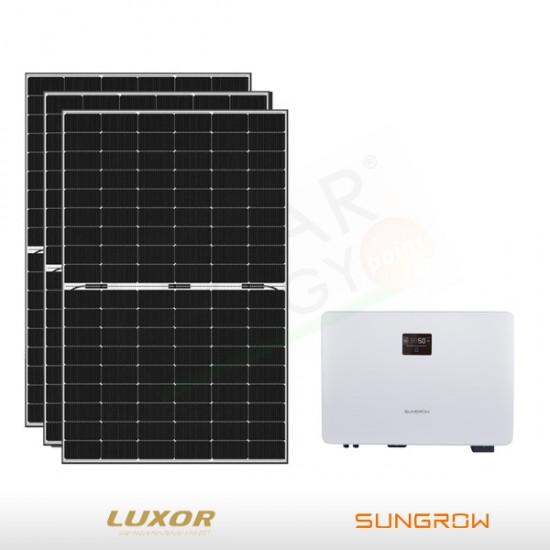 KIT FOTOVOLTAICO 5.2 KW LUXOR – SUNGROW PREDISPOSTO PER ACCUMULO