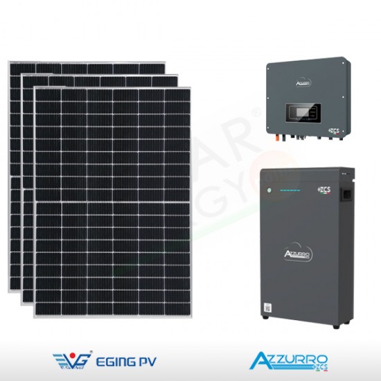 KIT FOTOVOLTAICO 3.2 KW EGING PV – ZCS CON ACCUMULO DA 5 KWH