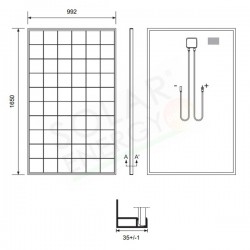 SPS ISTEM LINEA POLICRISTALLINA 285P – MODULO FOTOVOLTAICO POLICRISTALLINO 285 W