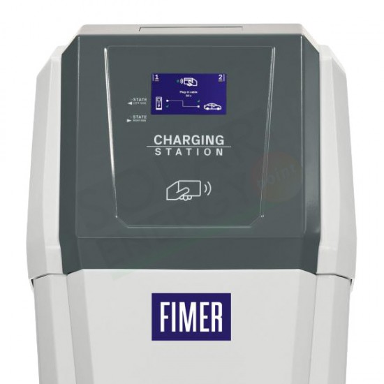 FIMER FLEXA AC STATION FN 22KWx2 T2x2 MID (FUTURE NET) – STAZIONE DI RICARICA 64A 44KW 