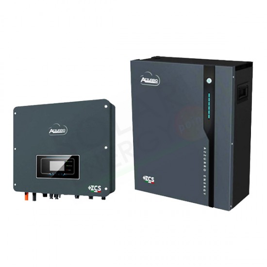 KIT ACCUMULO ZCS AZZURRO – INVERTER 4 KW E BATTERIA 5 KWH