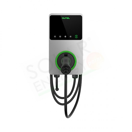 AUTEL MAXICHARGER AC WALLBOX 7.4 – STAZIONE DI RICARICA VEICOLI ELETTRICI 7.4 KW / 5M / MODALITA' 3 / T2 / ARGENTO