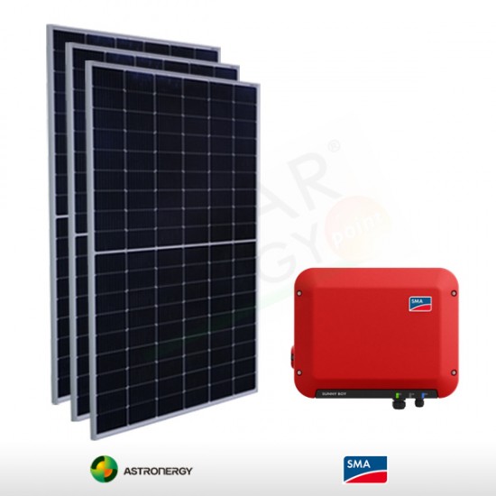 KIT FOTOVOLTAICO 2 KW ASTRONERGY – SMA