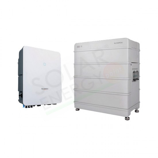 KIT ACCUMULO TRIFASE SUNGROW – INVERTER 6 KW E BATTERIA 9.6 KWH