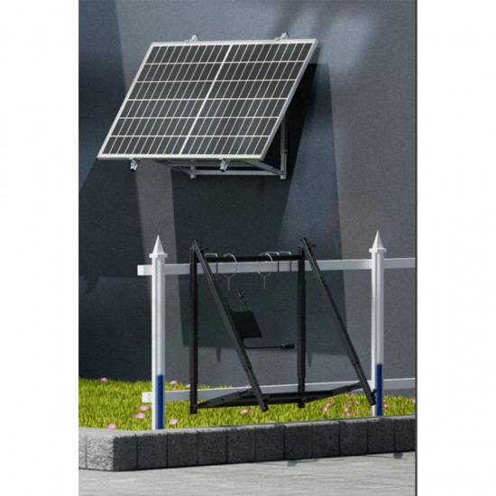 TSUN EASY SOLAR KIT TRANSFORMER – STRUTTURA FOTOVOLTAICO PLUG&PLAY CON MICROINVERTER 300W (BALCONE/PARETE) 