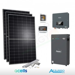 KIT FOTOVOLTAICO 3.5 KW QCELLS – ZCS CON ACCUMULO 5 KWH (COMPLETO)