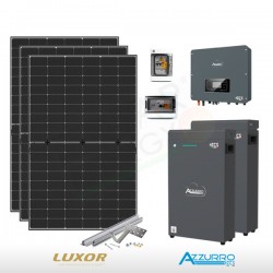 KIT FOTOVOLTAICO 6.6 KW LUXOR – ZCS CON ACCUMULO 10 KWH (COMPLETO)