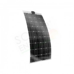 KIT SOLARE NAUTICA 100W 12V - MODULO FOTOVOLTAICO FLESSIBILE 100W REGOLATORE 10A IP67