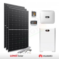 KIT FOTOVOLTAICO 7.9 KW LONGI SOLAR – HUAWEI CON ACCUMULO 10 KWH (COMPLETO)